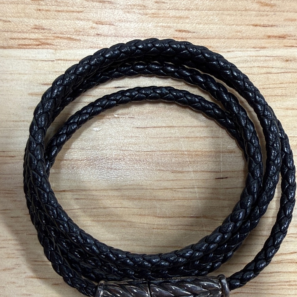 David Yurman CHEVRON TRIPLE WRAP BRACELET - Picture 5 of 5